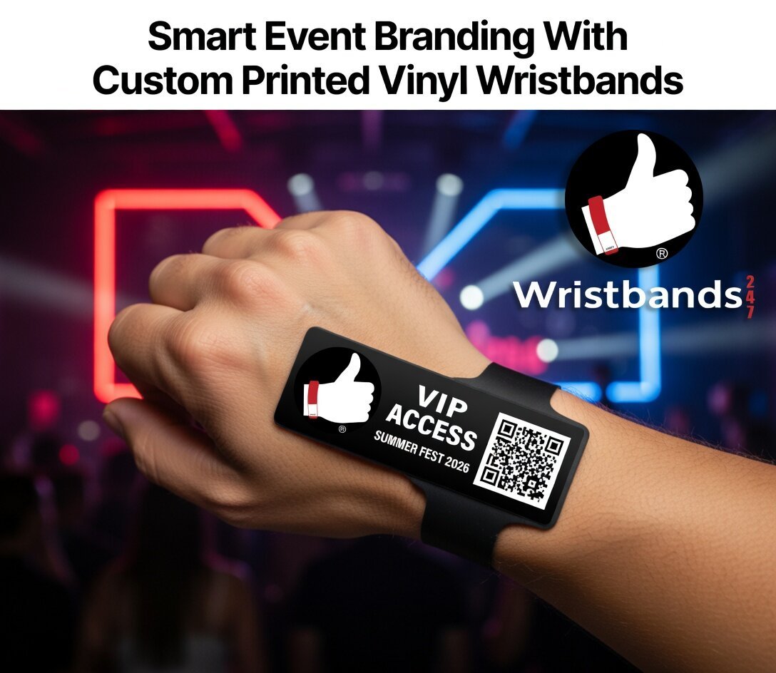 Smart Event Branding With Custom Printed Vinyl Wristbands