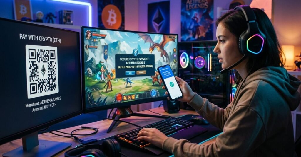 Crypto Payments on Gaming Platforms