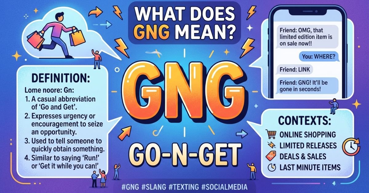 What Does GNG Mean