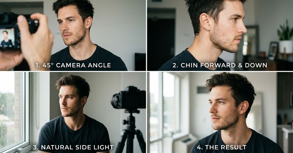 Photograph Your Jawline